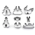 thumbnail image 2 of Bewildely Paquete de 8 moldes, molde para hornear, cocina doméstica, molde para hacer dulces de acero inoxidable, decoración en forma geométrica, Herramientas y accesorios para hornear Bewildely HA009876-00B, 2 of 6