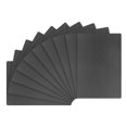 thumbnail image 1 of Uxcell Paquete de 10 Tarjetas de Visita de Metal en Blanco, 66x45x0.8mm Aluminio Negro Mate, 1 of 6