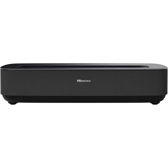 Restored Hisense PL2, Ultra Short Throw Home Theater Laser Projector, 80 150, 4K UHD, 2,700 Lumens, 3000:1 Contrast, Dolby Vision & Atmos, 3D, Google TV, WIFI 6E (Refurbished)
