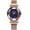 Rose gold, variant on Fashion Simple Womens Watch Stainless Steel Magnetic Mesh Band Bracelet Waterproof Bracelet Dress Watches