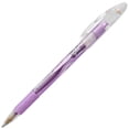 thumbnail image 2 of Bolígrafo de gel Pentel Sunburst metálico con punta de 0,8 mm, tinta violeta x12, 2 of 6