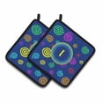 thumbnail image 3 of Caroline's Treasures CJ1011-PTHD-Parent Letter Monogram - Blue Swirls Pair of Pot Holders, , multicolor, 3 of 7