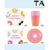 Donut Party Supplies Set