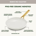 thumbnail image 4 of Cookware Set GreenPan Reserve Pro 10 Pieces Cream White, 4 of 7