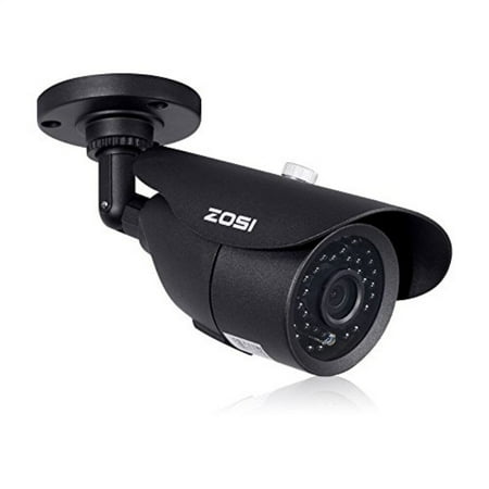 Cctv Housing - ZOSI 1/3' CMOS 1000TVL 960H CCTV Home Surveillance Weatherproof 3.6mm lens with IR Cut Bullet Security Camera - 42PCS Infrared LEDs, 120ft IR Distance, Aluminum Metal Housing