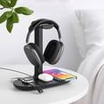 thumbnail image 3 of Soporte para auriculares, cargador inalámbrico seis en uno, reloj, auricular, teléfono móvil, cargador inalámbrico multifunción., 3 of 4
