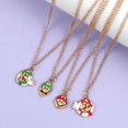 thumbnail image 5 of Collar con colgante de joyería DIY de dibujos animados de Super Mario Bros, nuevo collar de Anime, Luigi, Peach, Bowser, Yoshi, accesorios, 5 of 5