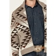 thumbnail image 3 of Cody James Men's Carson Southwestern Full Zip Chunky Sweater - CJFA24SW41-TAN XX-  US, 3 of 4