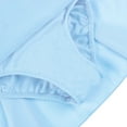 thumbnail image 3 of Stelle Ballet Leotard Short Sleeve Criss-Cross Back Dress with Chiffon Skirt, Ballerina Outfit for Girls,Blue,7-8 Years, 3 of 8