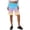 Blue-B#9053BB, variant on Gauchos for Women Striped Palazzo Culotte Fold Over Waist Women's Bermuda Shorts Flowy Low Rise Bike Shorts Women
