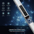 thumbnail image 4 of SUPRUS Electric Lighter Arc Windproof Flameless USB Rechargeable Lighter with Safety Lock for Candle BBQ Camping (Silver), 4 of 7