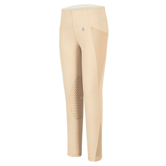 TuffRider Children's Minerva EquiCool Tights Safari Small