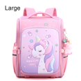thumbnail image 1 of Mochilas escolares con estampado de unicornio rosa para niñas, mochilas escolares impermeables para niños, estudiantes de jardín de infantes, lindas, nuevas Fivean unisex, 1 of 2