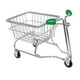 thumbnail image 1 of Mini carrito de compras de juguete, suministros de oficina creativos, soporte para maquillaje, mini almacenamiento plata y verde, 1 of 9