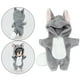 thumbnail image 5 of Ropa de muñeca BJD de peluche, accesorios para muñecas OB11, Body9, 1/12 Lobo, 5 of 9