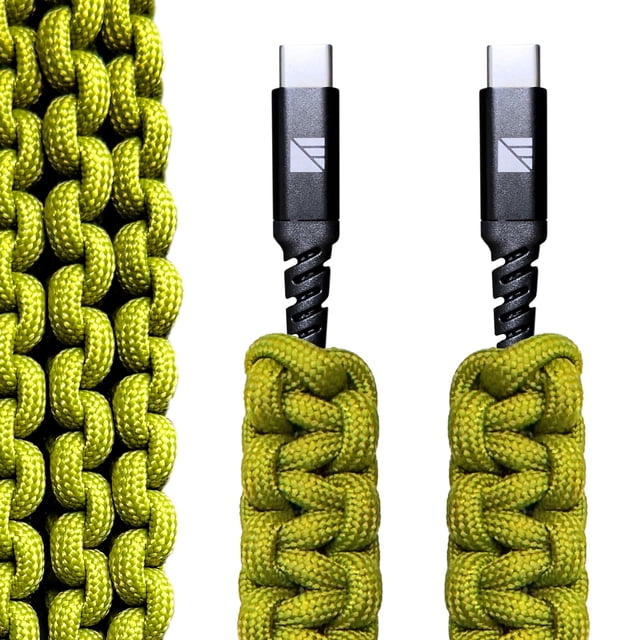 Cable USB C Dark Energy 96W Carga Rápida Nylon 94 cm