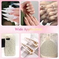 thumbnail image 4 of DIY Jewelry Kit Mixed Color Glitter Gemstones With Glue ToolsforCraft Decoration Accessory Making, 24 Compartments Pearl Crystal Decor Kit 4500 Pieces, Mixed Color Glitter Gemstones, 4 of 7