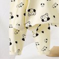 thumbnail image 6 of masbird Little Girls Boys Long Sleeve Pajamas Sets Toddler Cotton Pjs Kids Fall Winter Sleepwears 6-12 Months 12-24 Months 2t 3t 4t 5t 6t 7t 8t 9t Children(Blue,8-9 Y), 6 of 6