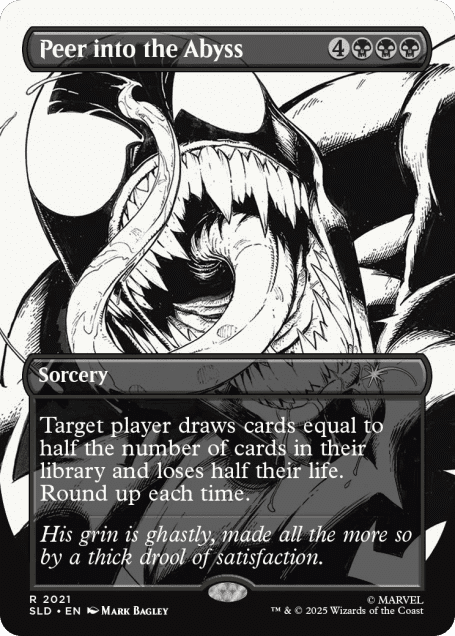 Magic the Gathering Secret Lair x Marvel's Spider-Man: Venom Unleashed (Inks) (Non-Foil)