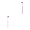 thumbnail image 2 of Cepillos de pelo Jumpingount para adultos 3 lados para hogar Hotel viaje Violeta 2piezas, 2 of 5
