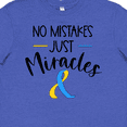 thumbnail image 4 of Inktastic No Mistakes, Just Miracles Down Syndrome Awareness Youth T-Shirt, 4 of 5