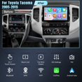 thumbnail image 3 of Radio estéreo de coche Leadfan para Toyota Tacoma 2005-2015 de 9 pulgadas, 3 of 8