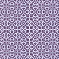 thumbnail image 1 of Ahgly Company Indoor Square Patterned Bright Grape Purple Area Rugs, 7' Square, 1 of 1