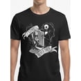 thumbnail image 2 of The Nightmare Before Christmas, Men's & Big Men's Valentine's Day Graphic Tee, Love Never Dies, Sizes S-3XL, 2 of 5