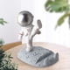 thumbnail image 3 of Soporte para teléfono Baoblaze Spaceman Polyresin Plata, 3 of 7