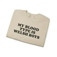 thumbnail image 3 of Welsh Boys Sweatshirt Gifts Crew Neck Shirt Long Sleeve Unisex, 3 of 3