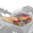thumbnail image 4 of Uorisanigo Universal ATV Seat Covers Water-Resistant Cover Compatible with Sportsman Rancher Foreman Scrambler Kodiak Grizzly Arctic Cat, Mandala Highland Cow, 4 of 7