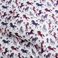 thumbnail image 3 of Kute Kids 4-Piece Ultra Soft Glitter Unicorn Purple Microfiber Woven Sheet Set, Queen, 3 of 7