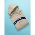 thumbnail image 3 of Hawkins 1983 Navy Blue Hoodie Women -Smartprints Designs, Female 5X-Large, 3 of 4
