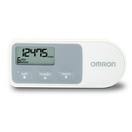 HJ-320 Tri-Axis Alvita Pedometer, Tracks both steps and distance to keep you motivated to go further each day By Omron