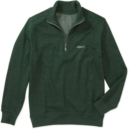 Panama Jack Big Men's 1/4 Zip Fleece Knit