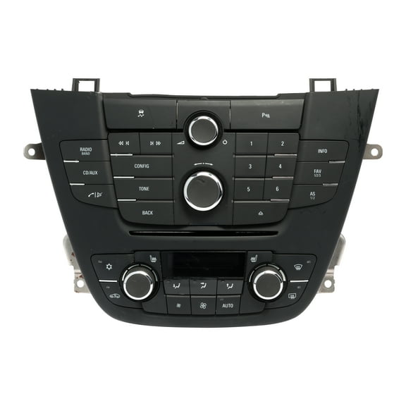 Restored 201112 Buick Regal AM FM XM CD Mp3 Audio Radio Climate Control Panel 13273259 (Refurbished)