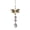 B, variant on Bee Crystal Suncatcher for Window Hanging, Rainbow Maker Honey Bee Sun Catchers for Home Garden Decor