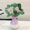 thumbnail image 2 of Xingzhi Mini Crystal Tree Wealth Luck Tree Positive Energy for Tabletop Home Decor, 2 of 8