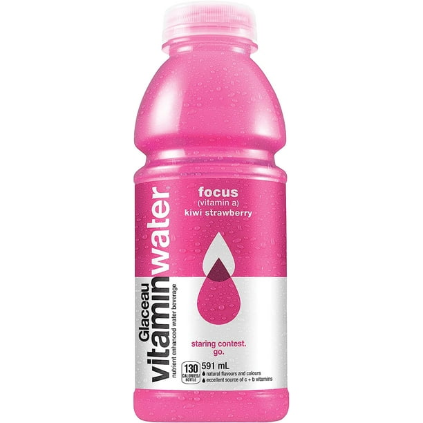 How Much Caffeine Is In Vitamin Water Focus Glacéau Vitamin Water Focus Bottle, 591 mL, 12 pack - Walmart.ca