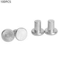 thumbnail image 2 of Rivet Solide à Tête Plate, 100pcs GB867 M4 Rivet Solide en Aluminium Rivet en Aluminium Confort Ultime, 2 of 8