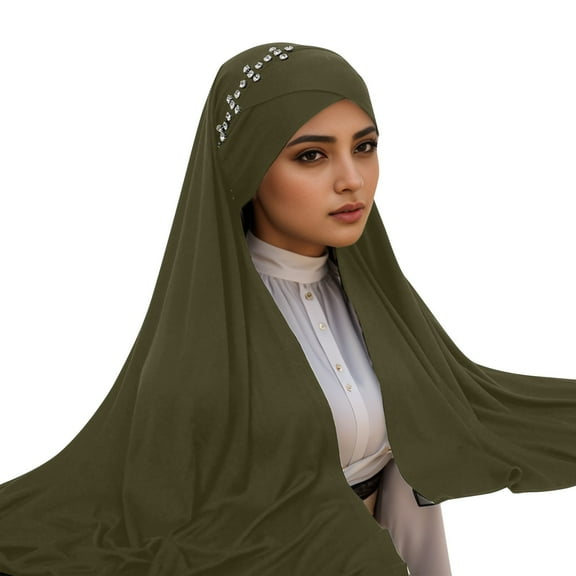 Women's Hijab Fashionable Stretch Hijab Malay Indonesian Hijab
