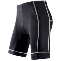 Mens Cycling Shorts Padded Bike Shorts for Men Biking Pants Road Riding Tights Bottom Black M