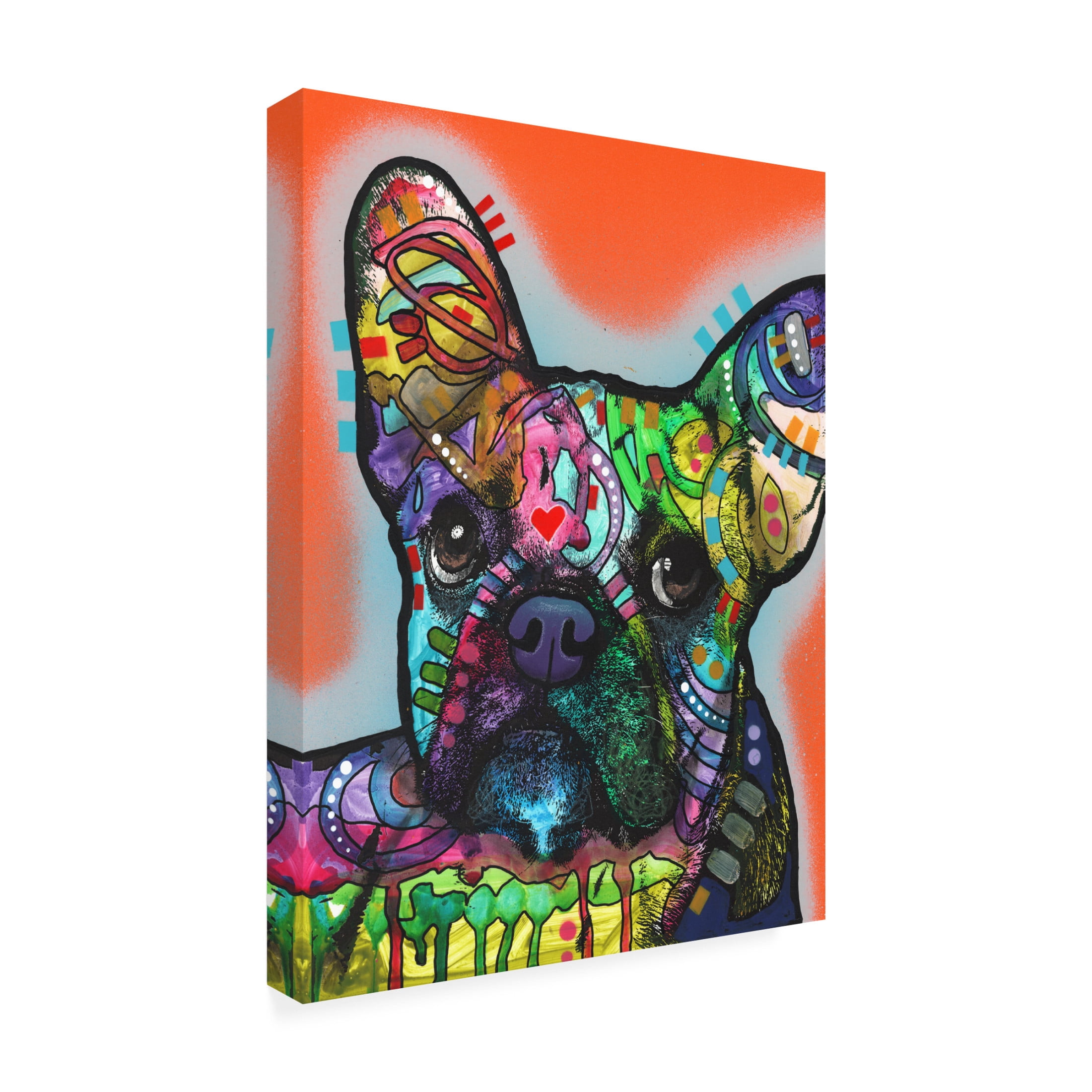 Canvas Wall Art - Dean Russo 'French' Wall Art for Living Room, Bedroom, or Office Décor by Trademark Fine Art - 24 x 32 Inches