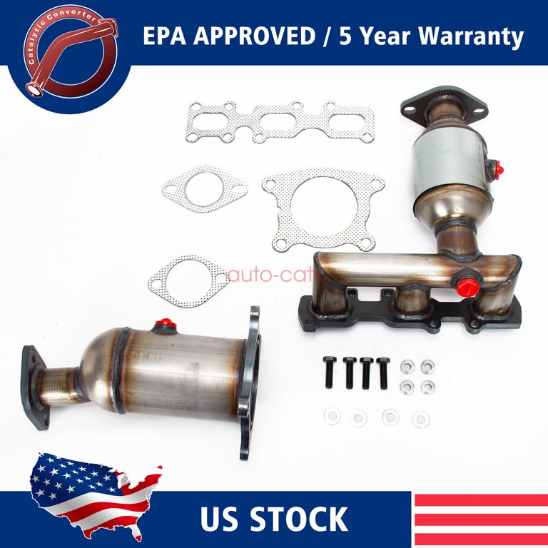 2011-2014 Ford Edge 3.5L 3.7L Catalytic Converters – Front Left Right – Non Turbo – Happy19star