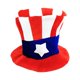 thumbnail image 1 of Sombrero de payaso para adultos, accesorio para disfraz de mascarada, para carnaval, espectáculo, fiesta de disfraces (estrella de cinco puntas), 1 of 5