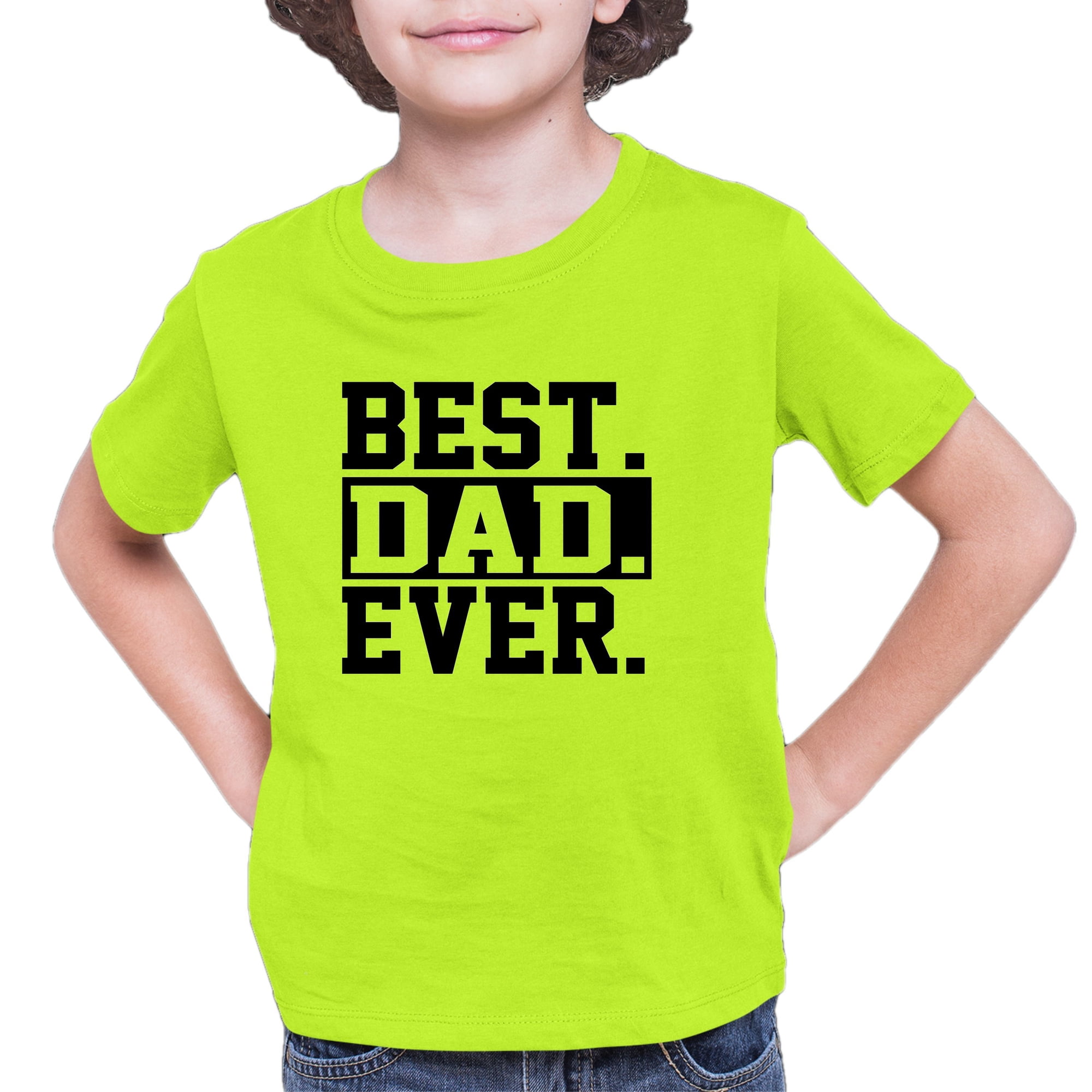 Youth Best Dad Ever #1 Dad World s Greatest Dad Fathers Day T-Shirt