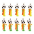 thumbnail image 3 of 10 bocinas de fútbol para aficionados al fútbol, adornos de plástico para fiestas, conciertos y trompetas (color aleatorio), 3 of 6