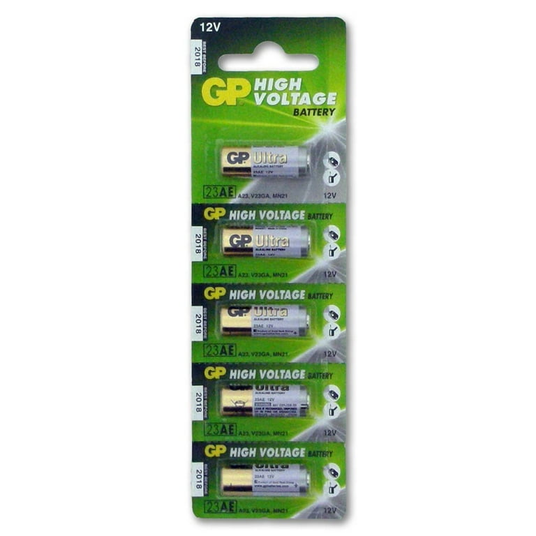 A23 12V Alkaline 23-A replacement battery 23AE GP - 20 Pack 