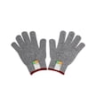 thumbnail image 4 of Cut Resistant Gloves Food Grade Level 5 Protection, Safety Kitchen Cuts Gloves for Oyster Shucking, Fish Fillet Processing, Mandolin Slicing, Meat Cutting and Wood Carving ,Breathable Comfort, 4 of 9