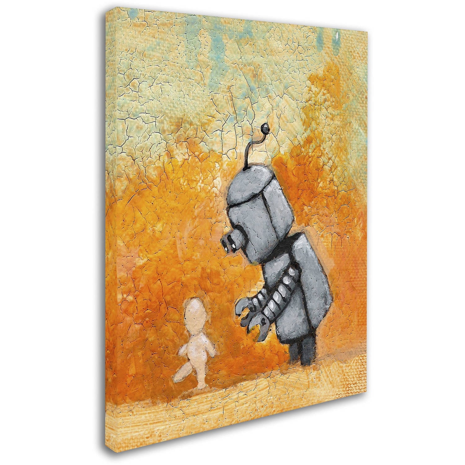Trademark Fine Art 'Caretaker' Canvas Art by Craig Snodgrass